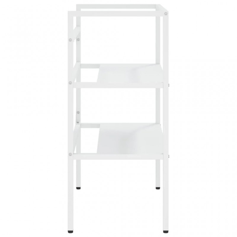 Bathroom Washbasin Frame White 59x38x83 cm Iron Bathroom Washbasin Frame White 59x38x83 cm Iron