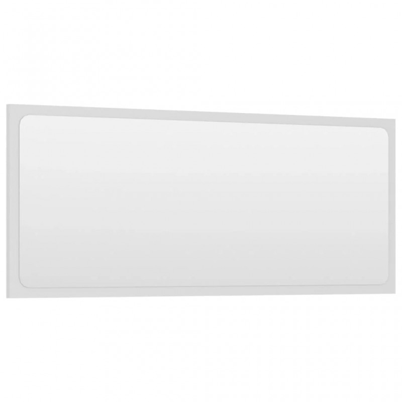 2 Piece Bathroom Furniture Set White Engineered Wood 2 Piece Bathroom Furniture Set White Engineered Wood