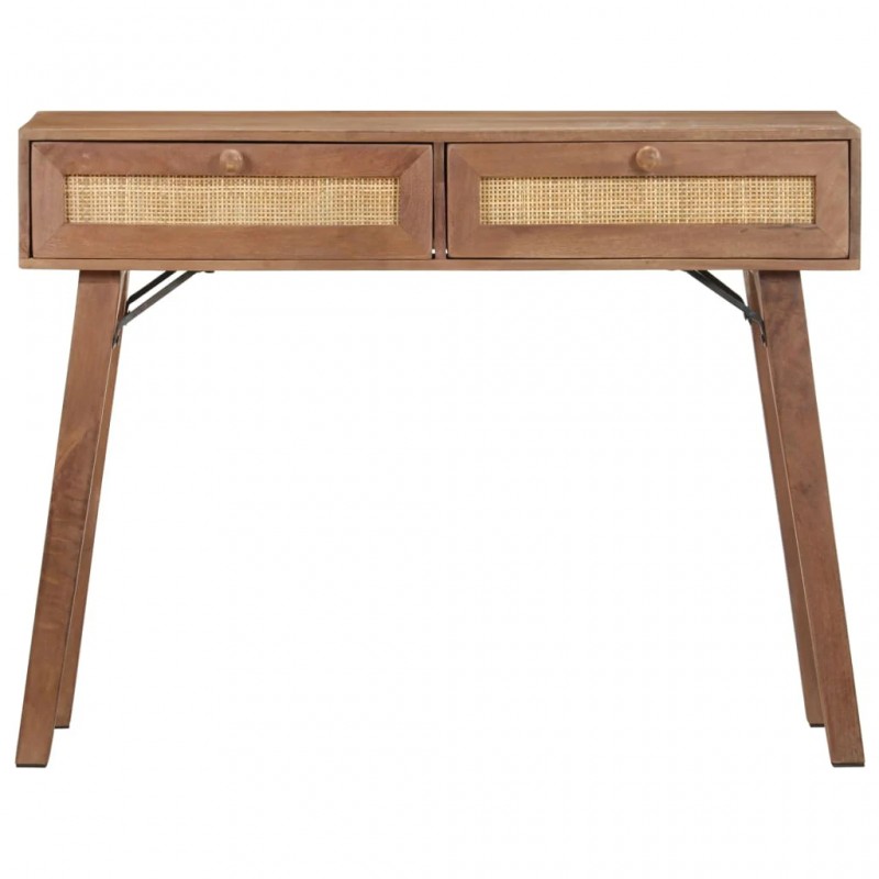 Console Table 100x35x76 cm Solid Mango Wood Console Table 100x35x76 cm Solid Mango Wood