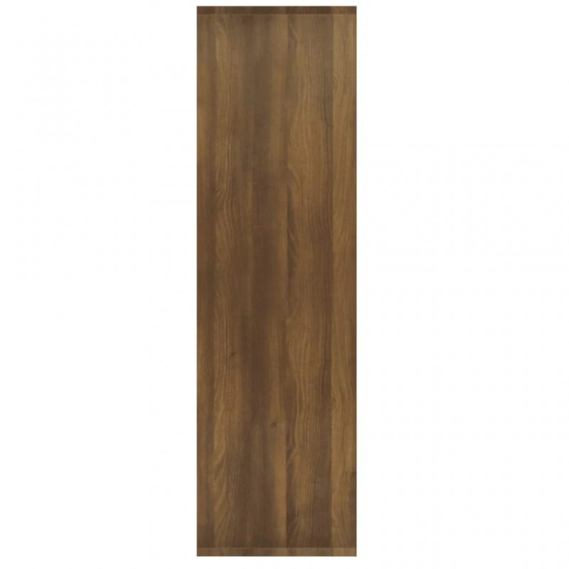 Book Cabinet/Room Divider Brown Oak 80x30x103 cm Engineered wood Book Cabinet/Room Divider Brown Oak 80x30x103 cm Engineered wood