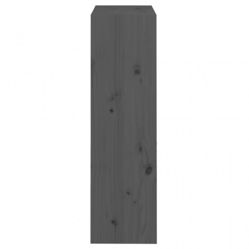 Book Cabinet/Room Divider Grey 60x30x103.5 cm Solid Wood Pine Book Cabinet/Room Divider Grey 60x30x103.5 cm Solid Wood Pine