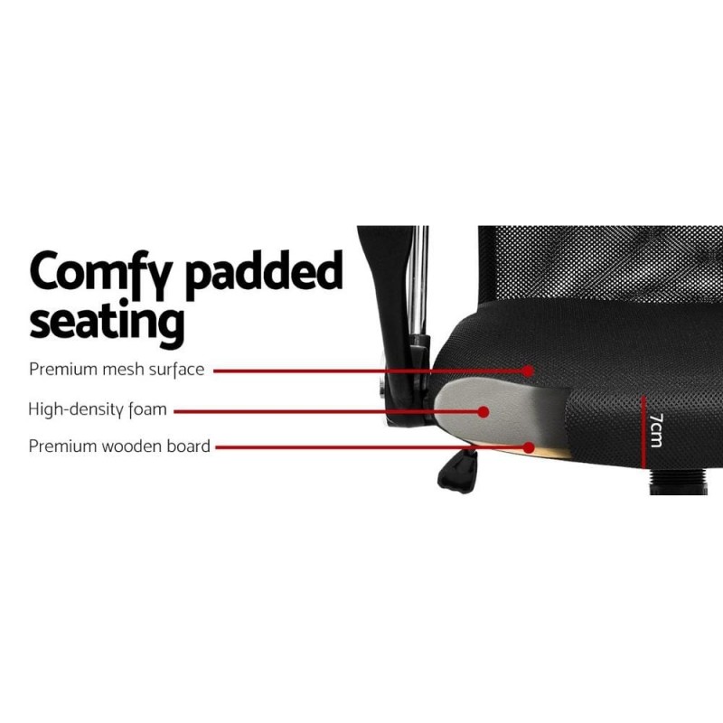 Artiss Office Chair Gaming Chair  Executive Black Artiss Office Chair Gaming Chair  Executive Black