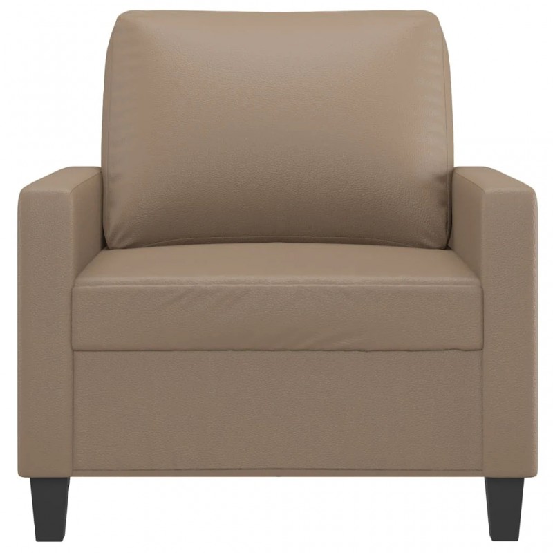 Sofa Chair Cappuccino 60 cm Faux Leather Sofa Chair Cappuccino 60 cm Faux Leather