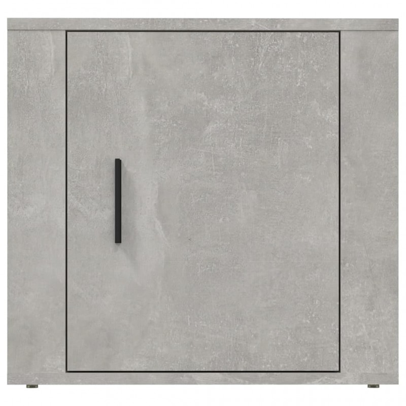 Bedside Cabinets 2 pcs Concrete Grey 50x39x47 cm Bedside Cabinets 2 pcs Concrete Grey 50x39x47 cm