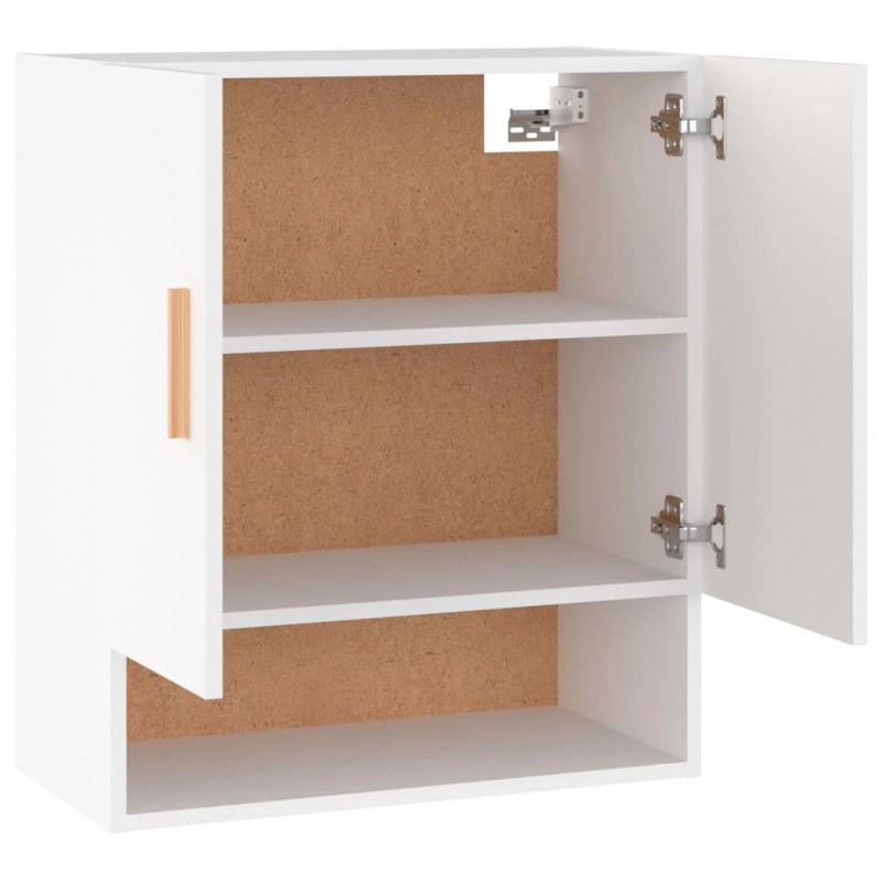Wall Cabinet White 60x31x70 cm Engineered Wood Wall Cabinet White 60x31x70 cm Engineered Wood