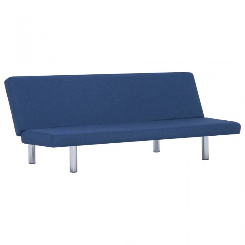 Sofa Bed Blue Polyester Sofa Bed Blue Polyester