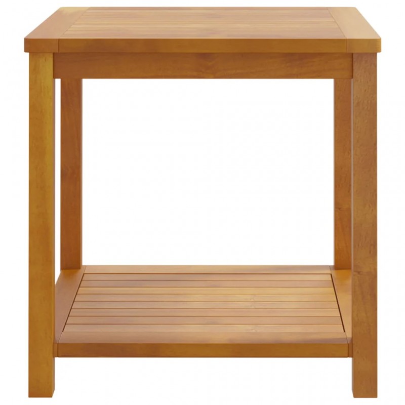Side Table Solid Acacia Wood 45x45x45 cm Side Table Solid Acacia Wood 45x45x45 cm