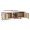 Artiss TV Cabinet Entertainment Unit 160cm Oak Maxi