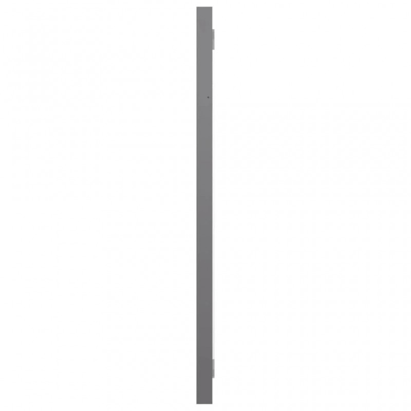 2 Piece Bathroom Furniture Set Grey Engineered Wood 2 Piece Bathroom Furniture Set Grey Engineered Wood