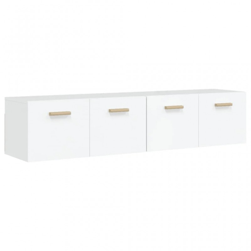 Wall Cabinets 2 pcs High Gloss White 80x35x36.5 cm Engineered Wood Wall Cabinets 2 pcs High Gloss White 80x35x36.5 cm Engineered Wood