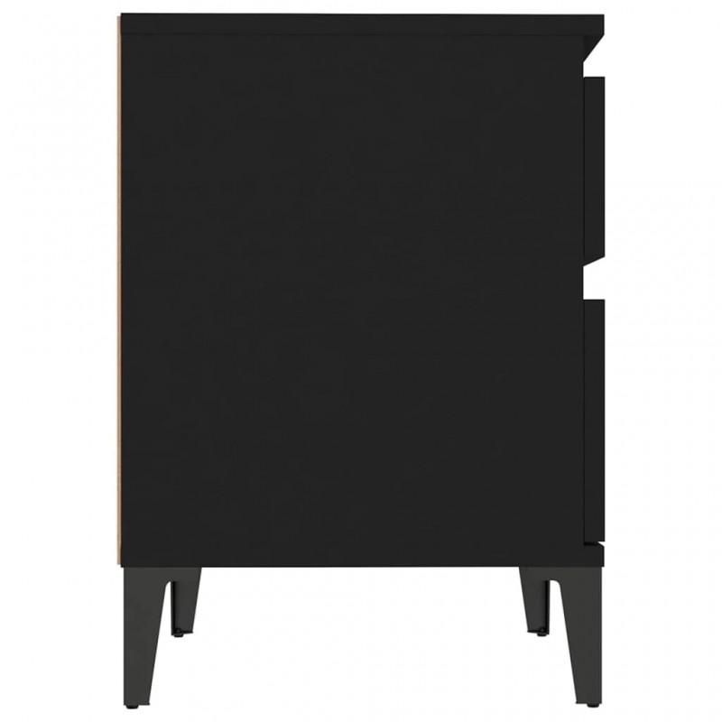 Bedside Cabinet Black 40x35x50 cm Bedside Cabinet Black 40x35x50 cm