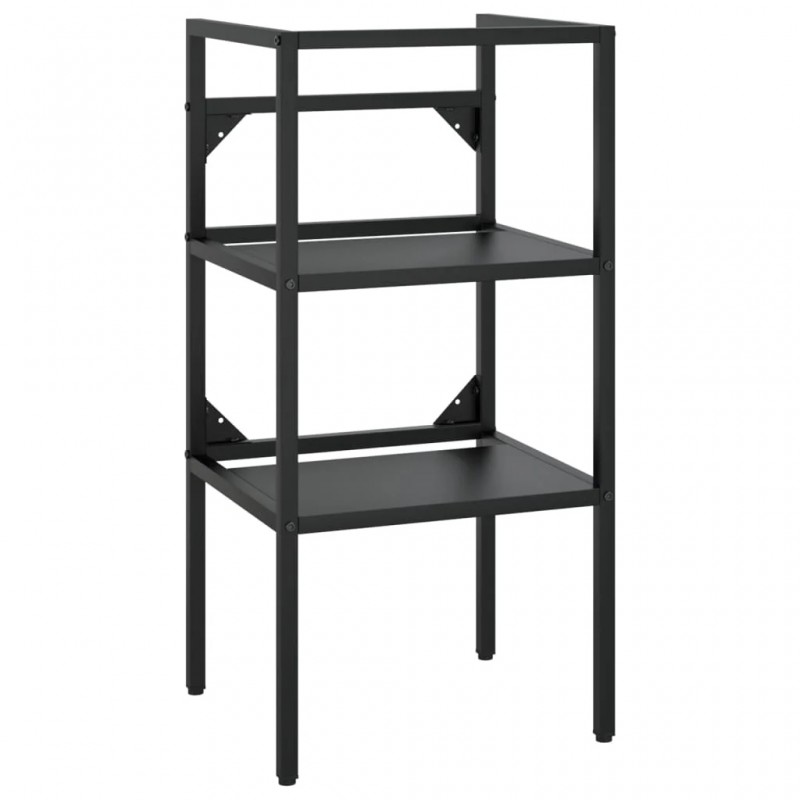 Bathroom Washbasin Frame Black 40x38x83 cm Iron Bathroom Washbasin Frame Black 40x38x83 cm Iron