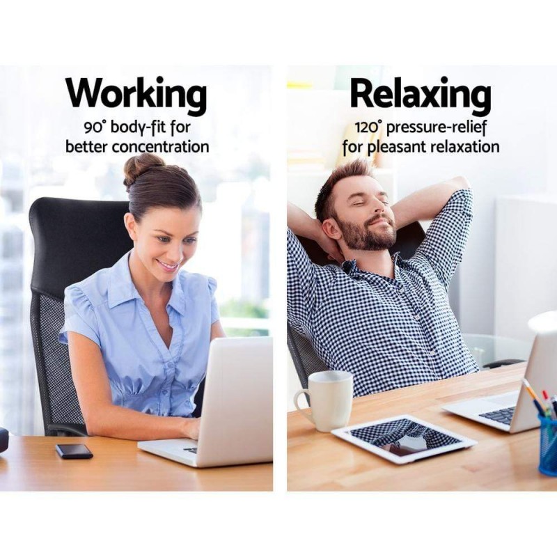 Artiss Mesh Office Chair High Back Black Artiss Mesh Office Chair High Back Black