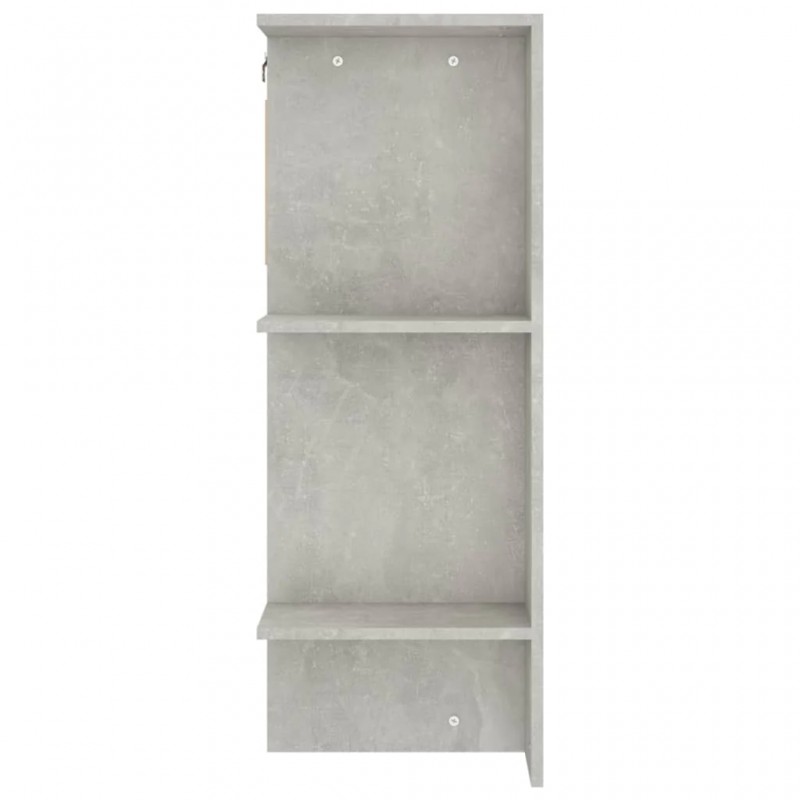 Hallway Cabinets 2 pcs Concrete Grey Engineered Wood Hallway Cabinets 2 pcs Concrete Grey Engineered Wood