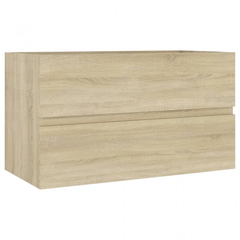 Bathroom Furniture Set Sonoma Oak Engineered Wood Bathroom Furniture Set Sonoma Oak Engineered Wood
