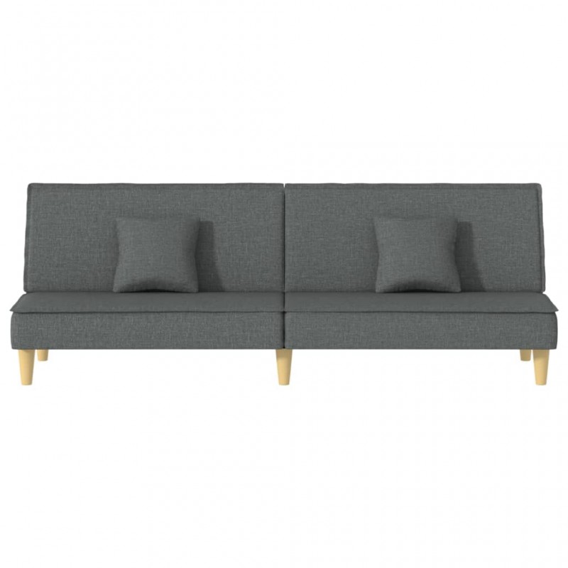Sofa Bed Dark Grey Fabric Sofa Bed Dark Grey Fabric