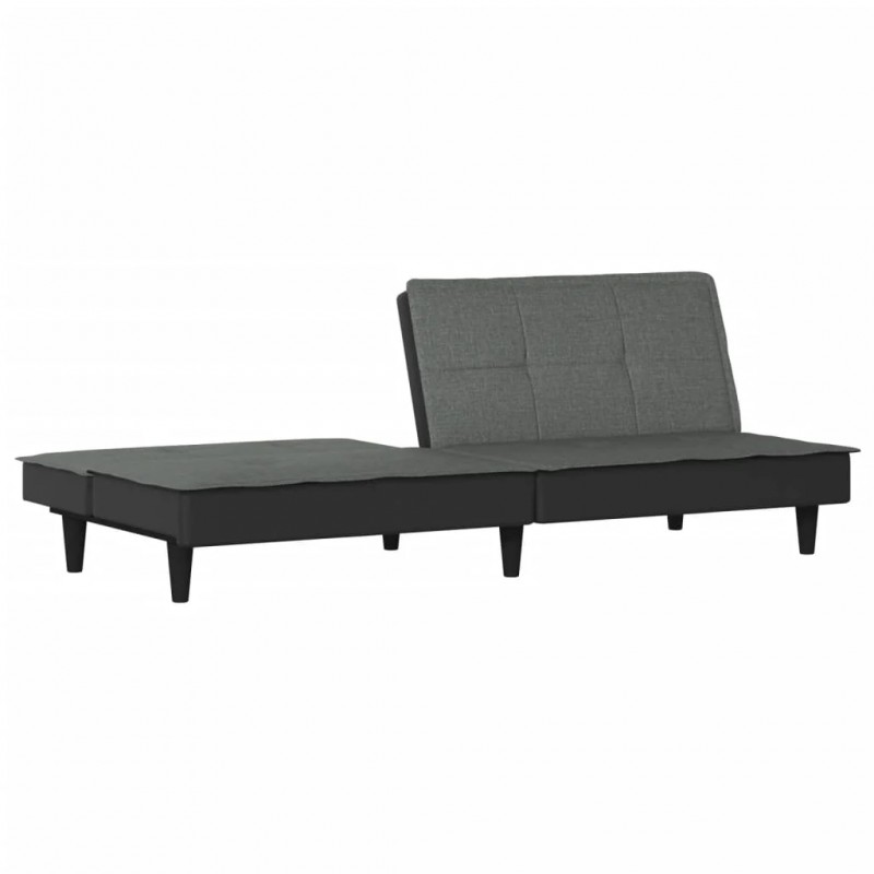 Sofa Bed Dark Grey Fabric Sofa Bed Dark Grey Fabric