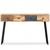 Console Table 120x30x76 cm Solid Reclaimed Teak