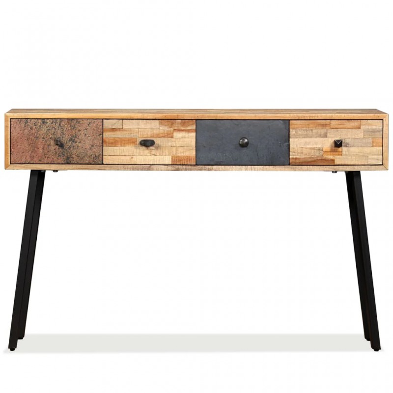 Console Table 120x30x76 cm Solid Reclaimed Teak Console Table 120x30x76 cm Solid Reclaimed Teak