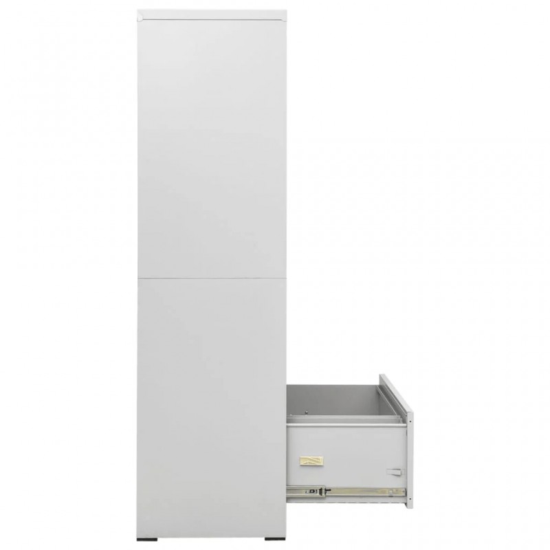Filing Cabinet Light Grey 5 Drawer Steel Filing Cabinet Light Grey 5 Drawer Steel
