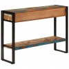 Console Table 110x30x76 cm Solid Wood Reclaimed