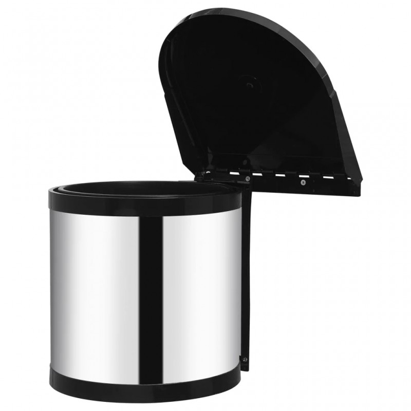 Kitchen Built-in Dust Bin Stainless Steel 8 L Kitchen Built-in Dust Bin Stainless Steel 8 L