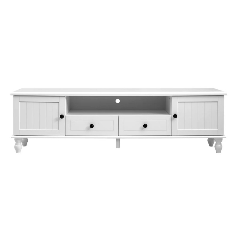 Artiss TV Cabinet Entertainment Unit 160cm White Kubi Artiss TV Cabinet Entertainment Unit 160cm White Kubi
