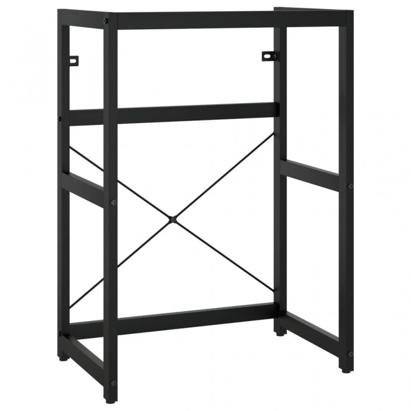 Bathroom Washbasin Frame Black 59x38x83 cm Iron Bathroom Washbasin Frame Black 59x38x83 cm Iron