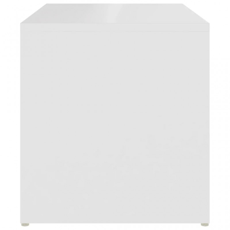 Side Table White 59x36x38 cm Engineered Wood Side Table White 59x36x38 cm Engineered Wood