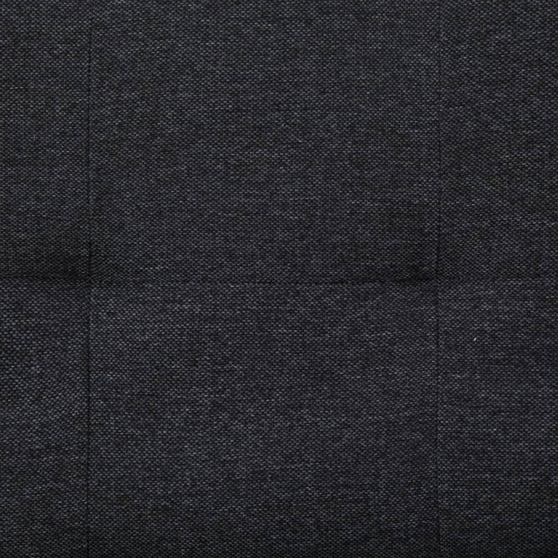 Sofa Bed with Two Pillows Dark Grey Polyester Sofa Bed with Two Pillows Dark Grey Polyester
