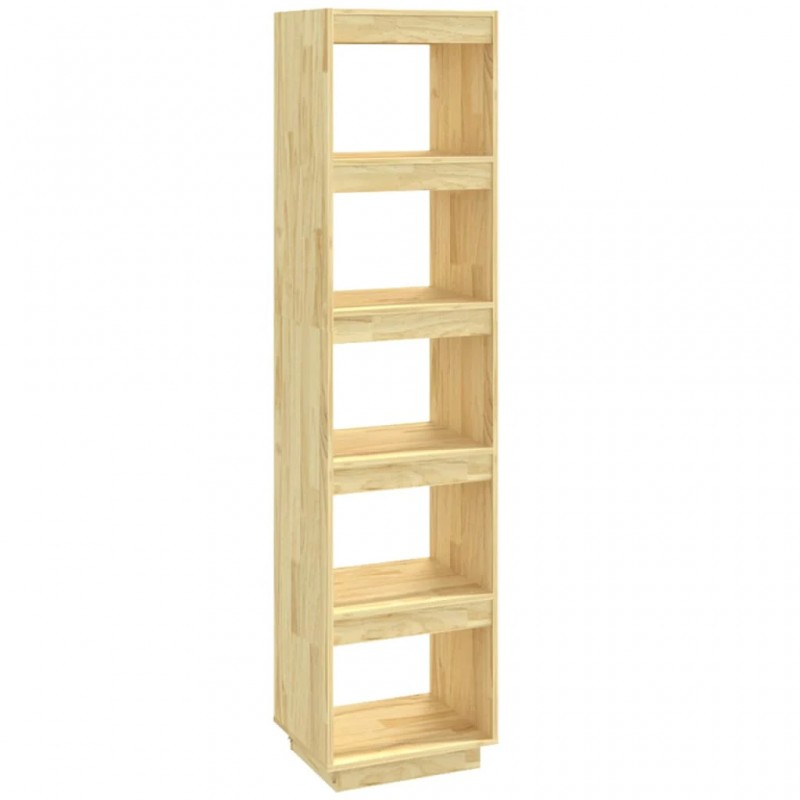 Book Cabinet/Room Divider 40x35x167 cm Solid Pinewood Book Cabinet/Room Divider 40x35x167 cm Solid Pinewood