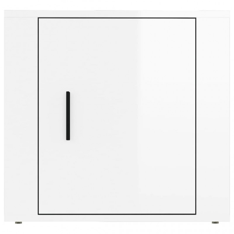 Bedside Cabinet High Gloss White 50x39x47 cm Bedside Cabinet High Gloss White 50x39x47 cm