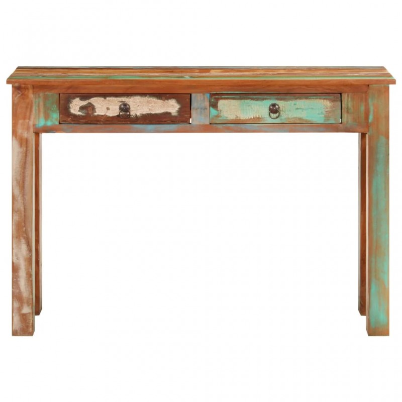 Console Table 110x30x75 cm Solid Wood Reclaimed Console Table 110x30x75 cm Solid Wood Reclaimed