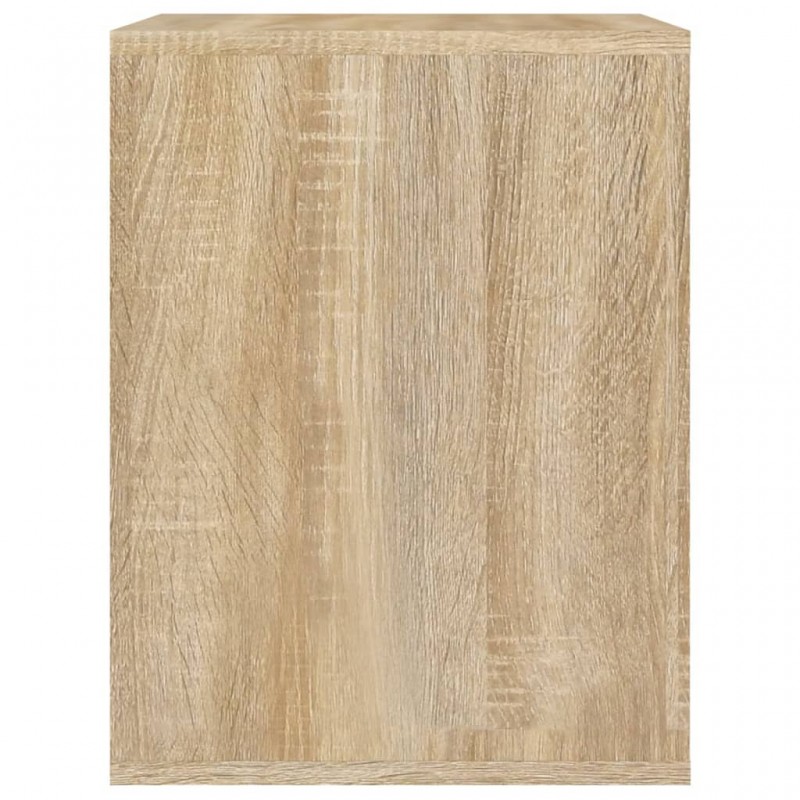 Wall-mounted Bedside Cabinet Sonoma Oak 50x36x47 cm Wall-mounted Bedside Cabinet Sonoma Oak 50x36x47 cm