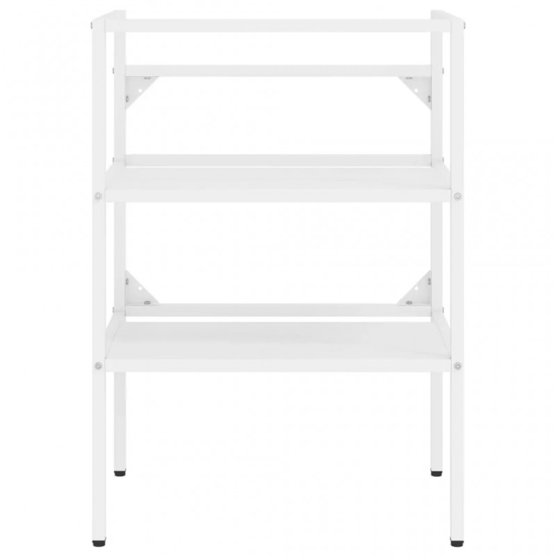 Bathroom Washbasin Frame White 59x38x83 cm Iron Bathroom Washbasin Frame White 59x38x83 cm Iron