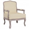 Sofa Chair Beige 64x64x90 cm linen