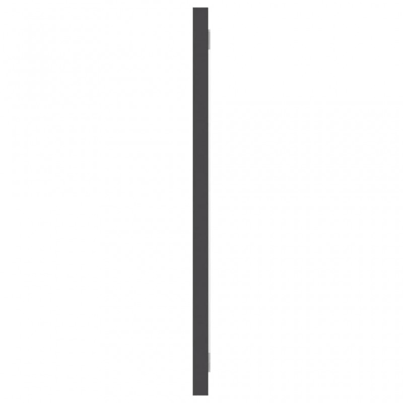 2 Piece Bathroom Furniture Set Grey Engineered Wood 2 Piece Bathroom Furniture Set Grey Engineered Wood