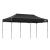 Instahut Gazebo Pop Up Marquee 3x6m Folding Tent Wedding Outdoor Camping Canopy Gazebos Shade Black
