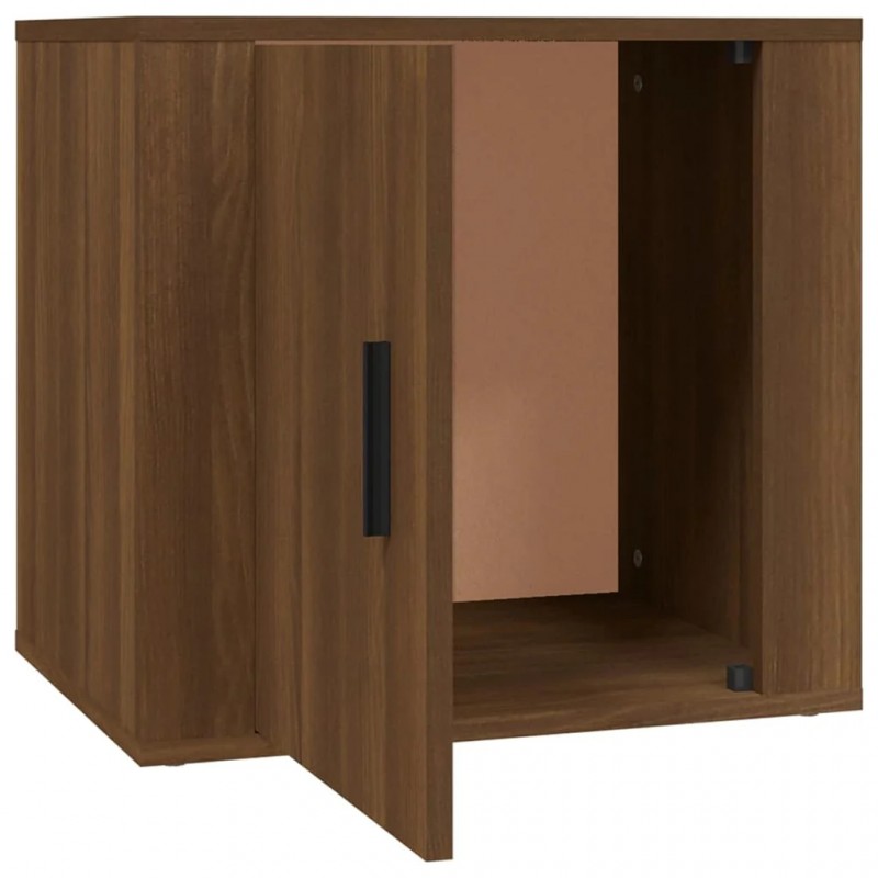Bedside Cabinet Brown Oak 50x39x47 cm Bedside Cabinet Brown Oak 50x39x47 cm