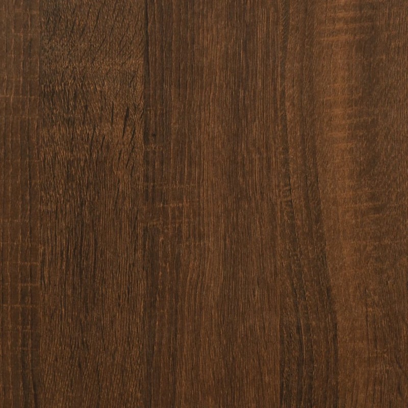 Sink Cabinet Brown Oak 58x33x60 cm Engineered Wood Sink Cabinet Brown Oak 58x33x60 cm Engineered Wood