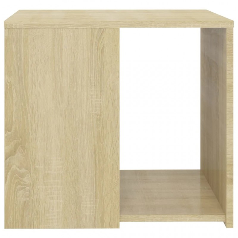 Side Table Sonoma Oak 50x50x45 cm Engineered Wood Side Table Sonoma Oak 50x50x45 cm Engineered Wood