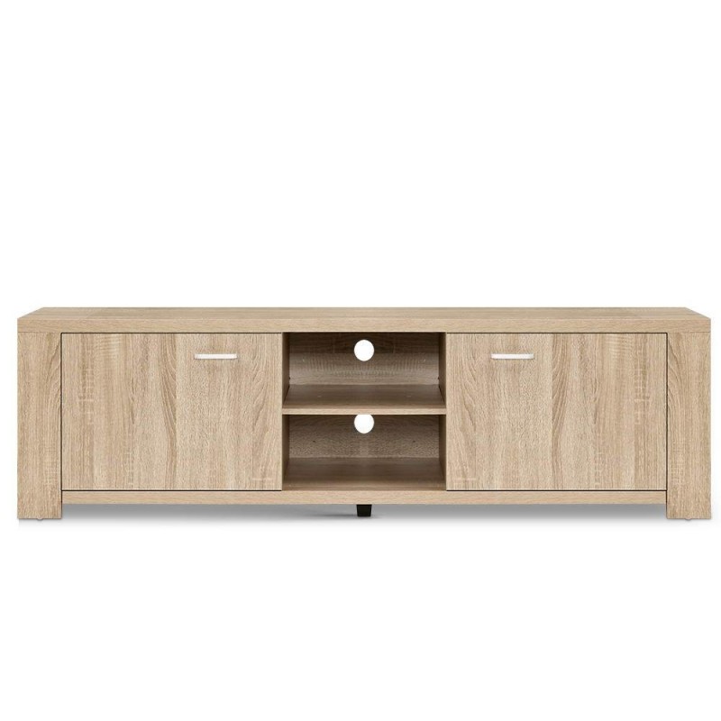 Artiss TV Cabinet Entertainment Unit 160cm Oak Maxi Artiss TV Cabinet Entertainment Unit 160cm Oak Maxi