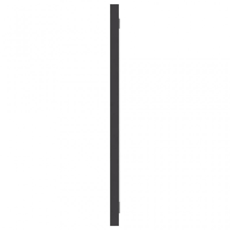 2 Piece Bathroom Furniture Set Grey Engineered Wood 2 Piece Bathroom Furniture Set Grey Engineered Wood