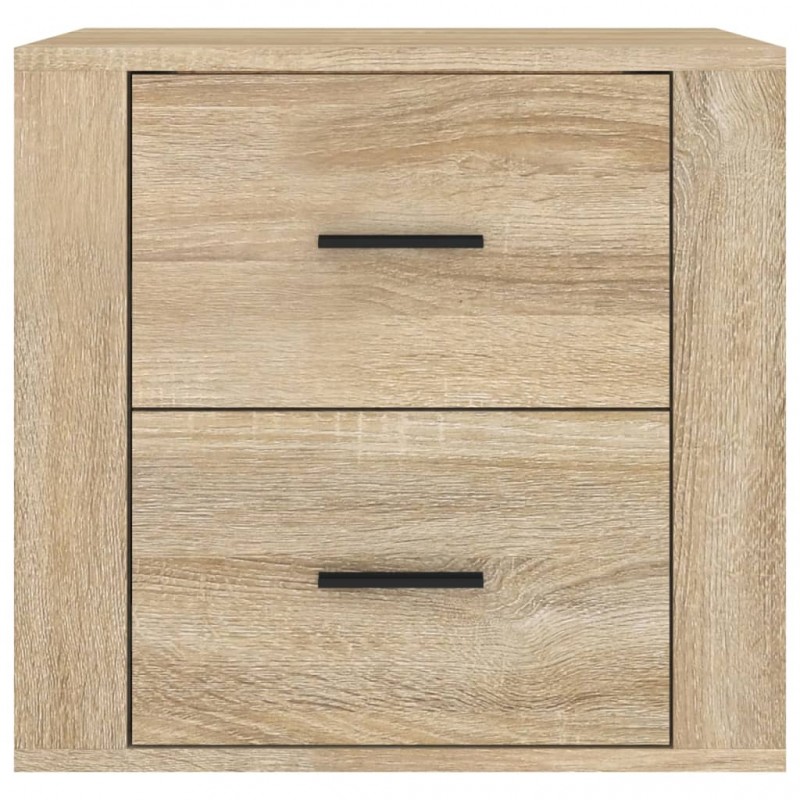 Wall-mounted Bedside Cabinet Sonoma Oak 50x36x47 cm Wall-mounted Bedside Cabinet Sonoma Oak 50x36x47 cm