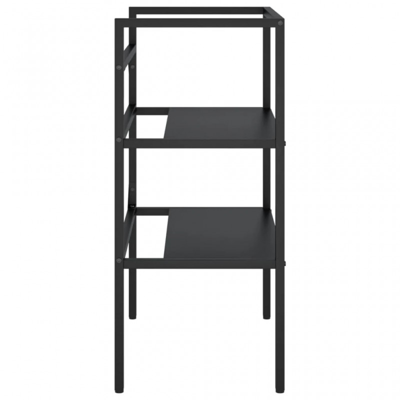 Bathroom Washbasin Frame Black 59x38x83 cm Iron Bathroom Washbasin Frame Black 59x38x83 cm Iron