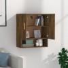 Wall Cabinet Smoked Oak 60x31x70 cm Engineered Wood