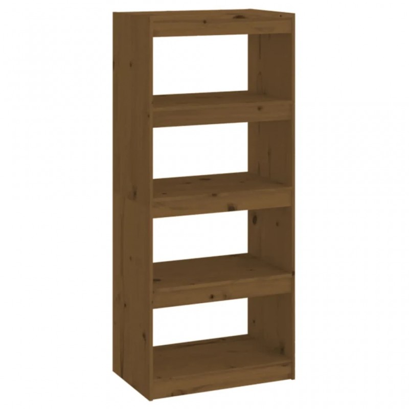 Book Cabinet/Room Divider Honey Brown 60x30x135.5 cm Wood Pine Book Cabinet/Room Divider Honey Brown 60x30x135.5 cm Wood Pine