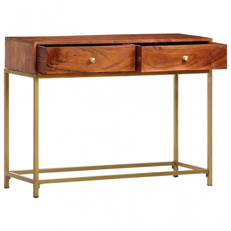 Console Table 100x35x76 cm Solid Wood Acacia Console Table 100x35x76 cm Solid Wood Acacia