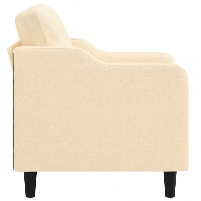 Sofa Chair Cream 60 cm Fabric Sofa Chair Cream 60 cm Fabric