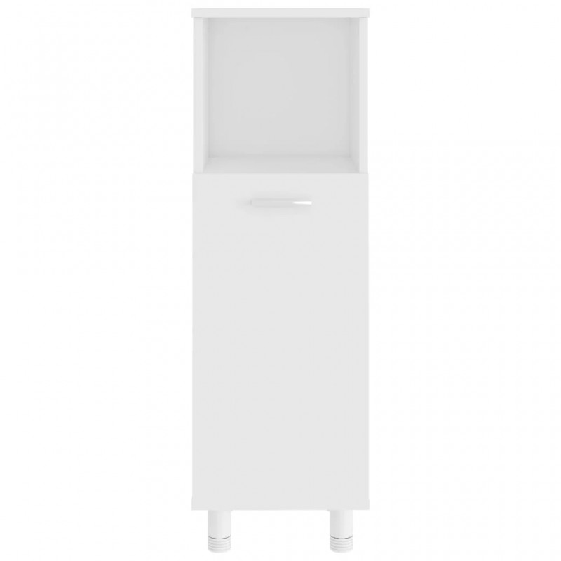 Bathroom Cabinet White 30x30x95 cm Engineered Wood Bathroom Cabinet White 30x30x95 cm Engineered Wood